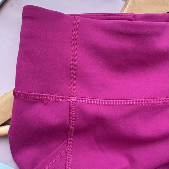 Lululemon Invigorate High-Rise Tight Legging w Pockets Magenta Purple Size 6 - Picture 8 of 9